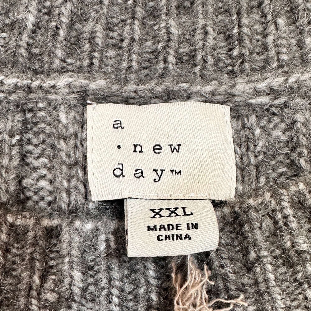 A New Day Gray Sweater - Picture 3 of 8